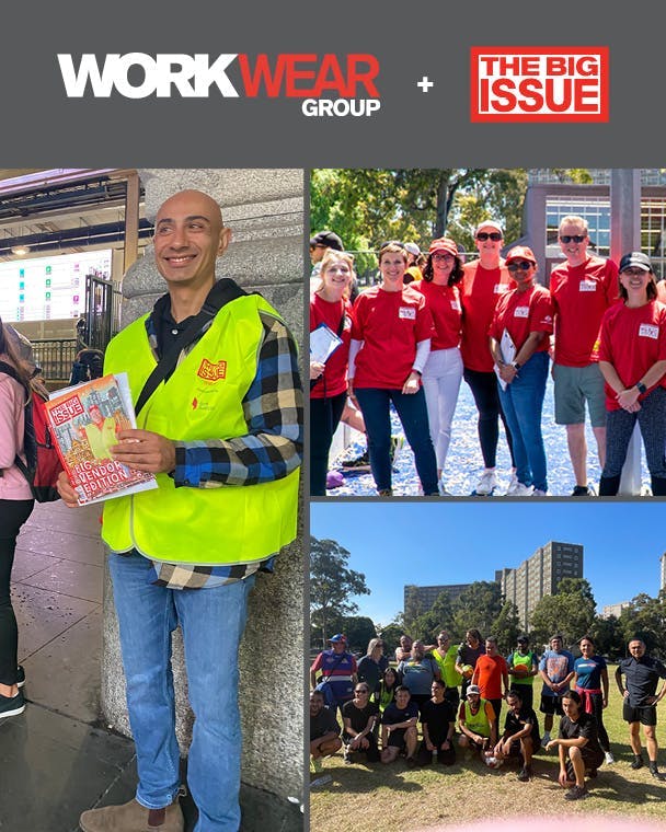 Partnership between Workwear Group and The Big Issue